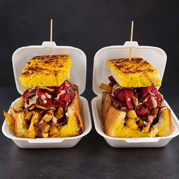 City Kota shown as two servings; price is for one kota